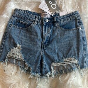 Insane gene Medium Jean shorts